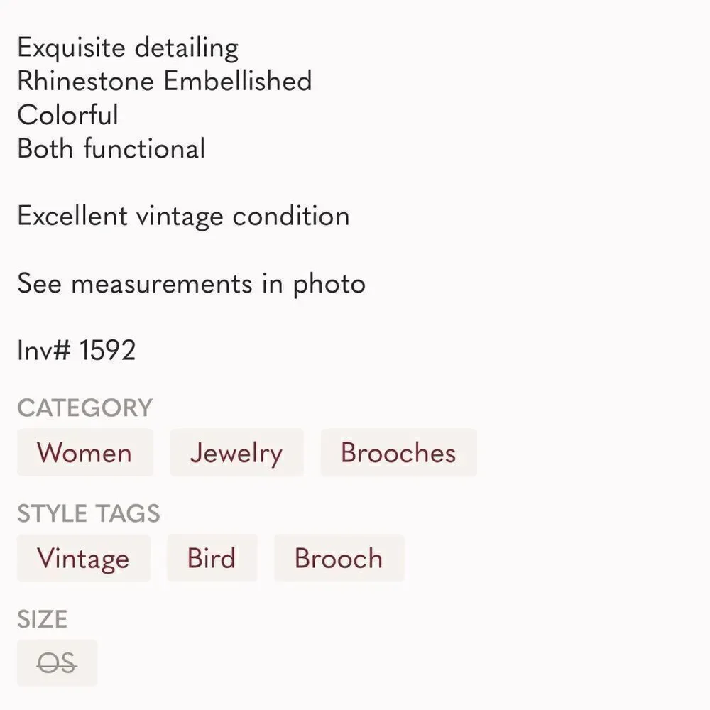 N/A exquisite detail